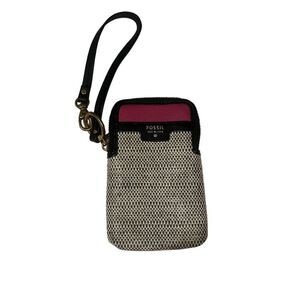 Fossil wristlet wallet/ pouch